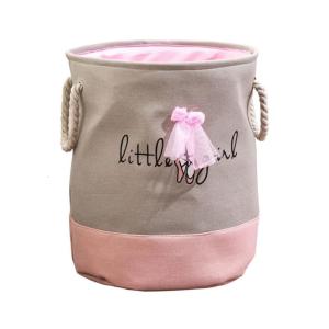 Giỏ đựng đồ giặt tiết kiệm không gian Giỏ quần áo với xử lý đồ chơi gập lại được và quần áo bẩn lưu trữ tổ chức cho phòng của bé