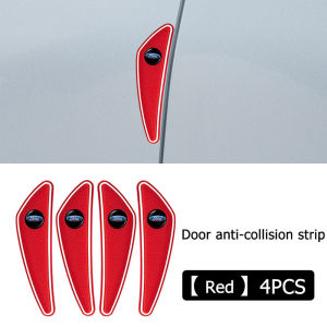 4Pcs Ford Car Anti Collision Strip Door Handle Rearview Mirror Bumper Guard Anti-Scratch Protector for Ford Ranger Fiesta Focus Escape Mustang Everest Ecosport Kuga Accessories
