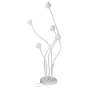 5 Heads LED Floor Lamp Bendable Warm Light for Wedding Background Party Event Decoration