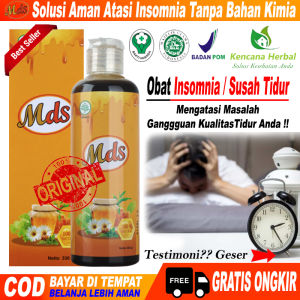 Obat Herbal Insomnia Madu MDS (Madu Deep Sleep) Obat Susah Tidur Obat Sulit Tidur Obat Stress