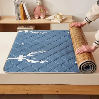 Native Bamboo Banig with foam Ice mat Soft comfortable and foldable foam bed mattress banig sleeping mat with foam