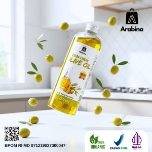 Arabina Minyak Zaitun Murni 100% Original Untuk Diminum Memasak Extra Virgin Olive Oil