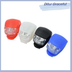 Ditur Bike Light Silicone Bicycle Light Front Lamp Bike Lantern Waterproof Bicycle LED