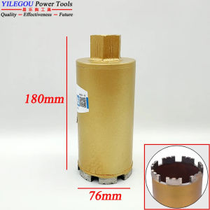 180mm Diamond Core Bit 32 40 63 76 120 127mm Wet Diamond Drill Bit With SDS Adapter For Reinforced Concrete Bridge Drilling Hole