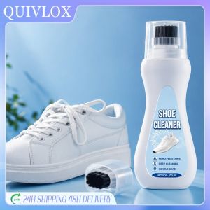 Shoe Cleaner Kit Sneaker Cleaning Foam Brush Head Deep Clean White Shoes Stain Remover Travel Friendly Shoe Care