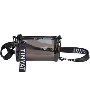 TINYAT Korea Clear Shoulder Bag Travel  Women CrossBody Bag Transparent Bags