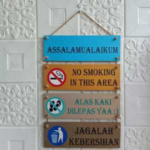 DILARANG MEROKOK HIASAN DINDING