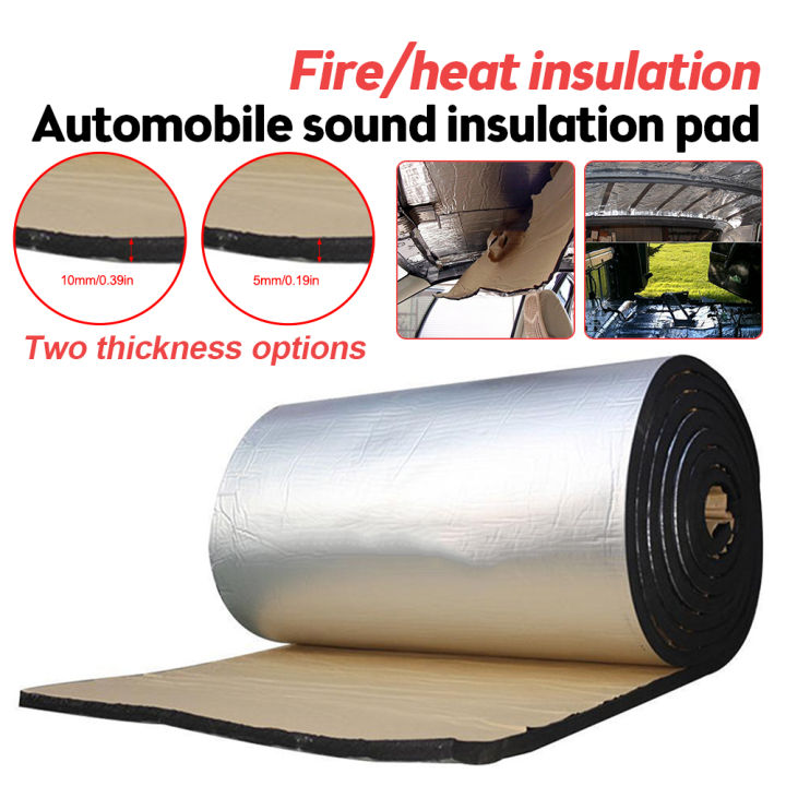 【Ready Stock】5mm 10mm Aluminum Foil Finish Car Sound Deadening & Heat