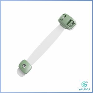 YOlanda สายรัดตู้ ตัวล็อคลิ้นชัก ที่ล็อคกันเด็กเปิดประตู  ราคา ต่อ 1 ชิ้น child safety lock