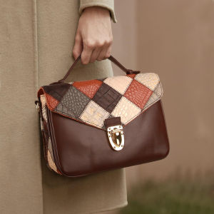 Cobbler Legend Handbag for Women Genuine Leather Shoulder Bags Vintage Briefcase Handbags