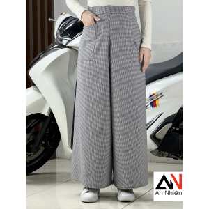 Quần chống nắng 2 lớp có nút dưới chân vải mềm mát nhiều màu sắc trẻ trung [được chọn mẫu]