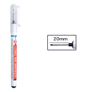 【Free Shipping】Long Head Markers Bathroom Woodworking Decoration Pen Multifunction Deep Hole Marker Pens Red/Black/Blue Ink Pen Stationary