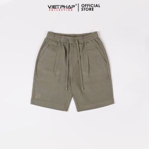 Quần Short Thun Nam Basic Chất Cotton Cao Cấp Form Suông Thoáng Mát Trẻ Trung VIỆT PHÁP 92315