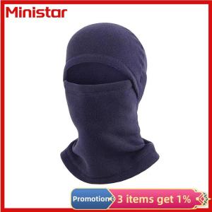 Ministar Winter Warm Outdoor Riding Full Face Mask Covers Balaclava Fleece Motorcycle Fishing Skiing Face Mask Warm Windproof Cover Hat