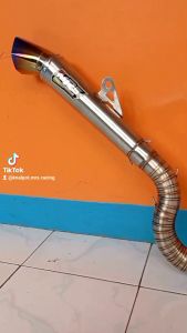 KNALPOT VIXION KOBRA COBRA NAGA STEP FU SILINCER KRUCUT DIAMOND ORIGINAL MRS RACING EXHAUST