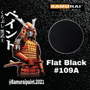 Samurai Paint Flat black 109A Hitam doff cat pilok samurai cet samurai