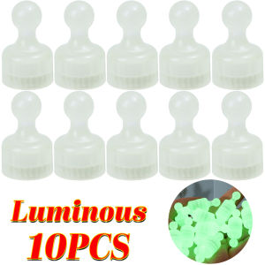 10pcs Strong Luminous Thumbtack Multifunctional Thumbtack Home Whiteboard Kitchen Refrigerator Office Thumbtack