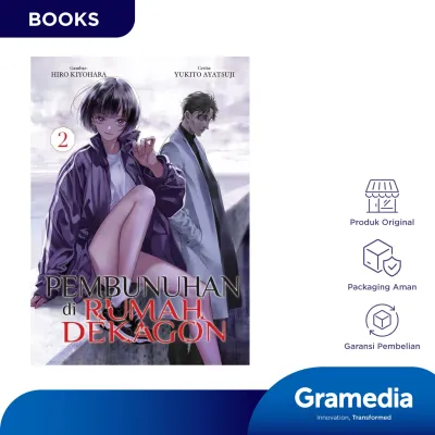 Pembunuhan di Rumah Dekagon 02 (YUKITO AYATSUJI/HIRO KIYOHARA)