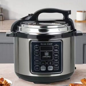 9 in 1 Pressure Cooker Household Pressure Rice Cooker 24-Hour Appointment Electric Smart Pressure Cooker Kitchen Stewing Cooker Large Capacity Energy Efficient Non-Stick