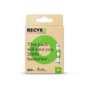 GP ReCyko 850mAh 2AAA Battery