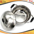 Double Circle Stainless Caldero Apple Pot Casserole16-24cm (SC-SAP). 