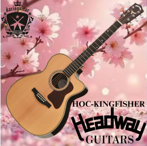Headway Electric Acoustic Guitar HOC-Kingfisher with Gig Bag