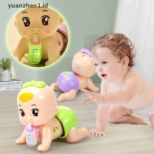 Mainan Boneka Bayi Merangkak Untuk Edukasi Anak 6-12 Bulan