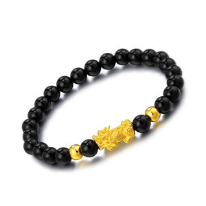 🔥Multi-layer Garnet Gold Pixiu Bracelet Lucky Bracelet Crystal Bracelet LovelylifeFu👍