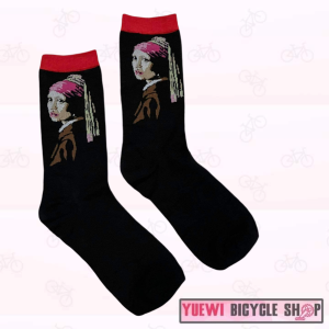 Famous Painting Art Design Adult Socks