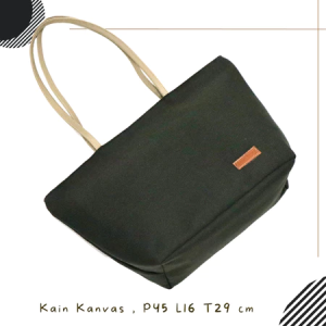 [HARGA TERBAIK] Jual tas kanvas tote Totebag polos tali sintetis stock terbatas bisa bayar cod jnt
