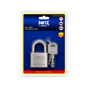 BUICK NIETZ ANTI-RUST HEAVY DUTY PADLOCK SHACKLE [LIFE TIME ANTI-RUST WARRANTY] l MANGGA KUNCI l 挂锁