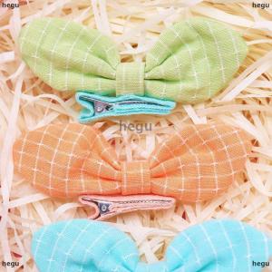 [COD] hegu 10Pcs Rabbit Ear Bow Candy Color Dog Hair Clips Long-hair Puppy Bowknots Alligator Clip Pet Grooming Cute Pet Accessories
