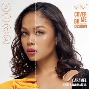 SALSA Cover Me BB Cushion SPF 30 || Foundation Make Up || Semi Matte || Medium Coverage BPOM
