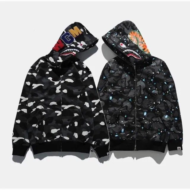 Jacket hotsell bape galaxy