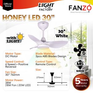 【HOT】DEKA CONCEPT MINI Fan 34" 42" 22" 16 Speed Remote Control Baby Ceiling Fan with LED DC Motor Kipas Siling