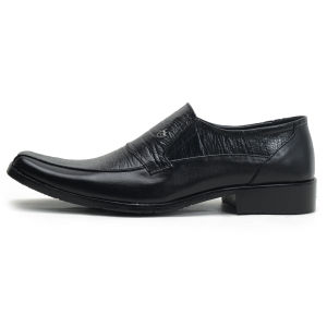Sepatu Pantofel Pria Model Line Beatle Formal Slip On Kulit 014HT