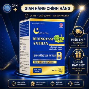 DƯỢNG TÂM ANTHAN - Hỗ trợ người mất ngủ - 30 viên - Giảm căng thẳng an thần ngủ ngon - Sản phẩm chính hãng - Miễn ship toàn quốc - Đổi trả dễ dàng