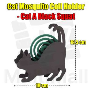 Cat Shape Mosquito Coil Incense Holder | Mosquito Coil Case | Mosquito Coil Holder | Mosquito Coils Rack | Mosquito Coil Box | Mosquito Coil Holder Portable | Mosquito Coils Box | Mosquito Coils Holder | Mosquito Repellant Coil Holder