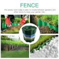 Garden Landscape Edging Border Lawn Edging Decorative Outdoor Landscape Fence Border for Yard Lawn Garden Flower Bed Plastic. 