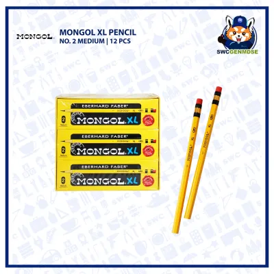 MONGOL Pencil Original Authentic | Regular & XL | 12 PCS