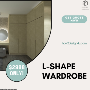 L-Shape Wardrobe