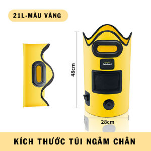 Túi ngâm chân chạy bộđạp xeleo núi có thể gấp gọndung tích 21L