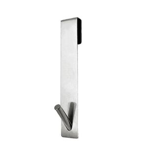 BESTWEST Stainless Steel Over Glass Shower Supplies Bath Ball Hanger Rack Bathroom Hooks Bathroom Organizer Bathrobe Hook Glass Door Hooks