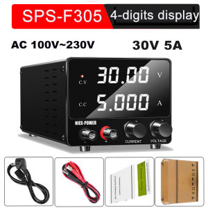 【24-hour delivery】KUAIQU 160V DC Power Supply 30V 10A 5A Variable Bench Power Supply Adjustable Lab Power Supply 60V 5A 120V 3A Voltage Regulator