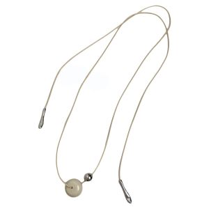 QIWANBA19 Phong cách Hàn Quốc Dây chuyền  hạt Cổ điển Thẩm mỹ Dây chuyền dây Thời trang Chi tiết hạt Dây chuyền choker thời thượng Phụ nữ