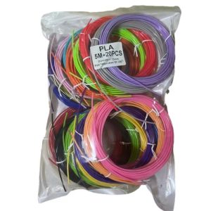 3D printing pen consumables PLA high  temperature multi-color consumables line stereoscopic printing pen consumables 5m 1.75mm graffiti pen consumables wire safe discharge smooth graffiti art and innovation line materials