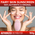100% AUTHENTIC FAIRY PREMIUM Brightening Sunscreen SPF 50 50g by FAIRYSKIN, Authorized Distributor, Fairyskin sunscreen, Fairyskin brightening cream, Undetectable Finish, Intensely Hydrates Skin, Easily Blends into the Skin by Zamurra. 