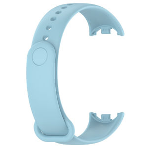 สายรัดข้อมือ Xiaomi Smart Band 9 8 สายรัดข้อมือซิลิโคนทดแทนสำหรับ Mi Band 8 Band 9 สายนาฬิกาสปอร์ตสำหรับสร้อยข้อมือสำหรับอุปกรณ์เสริม Xiaomi Mi Band 8 9 เข็มขัด TPU อ่อน