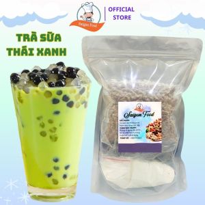 Set Nguyên Liệu Pha Trà Sữa Thái Xanh (Thành phẩm 30 35 ly) SAIGONFOOD