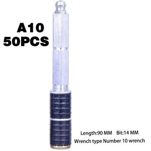 50pcs Injeksi Beton Grounting Needles Jarum Suntik Beton Injection Epoxy Concrete Injection Packer Beton A8/A10 Utk Injeksi Beton